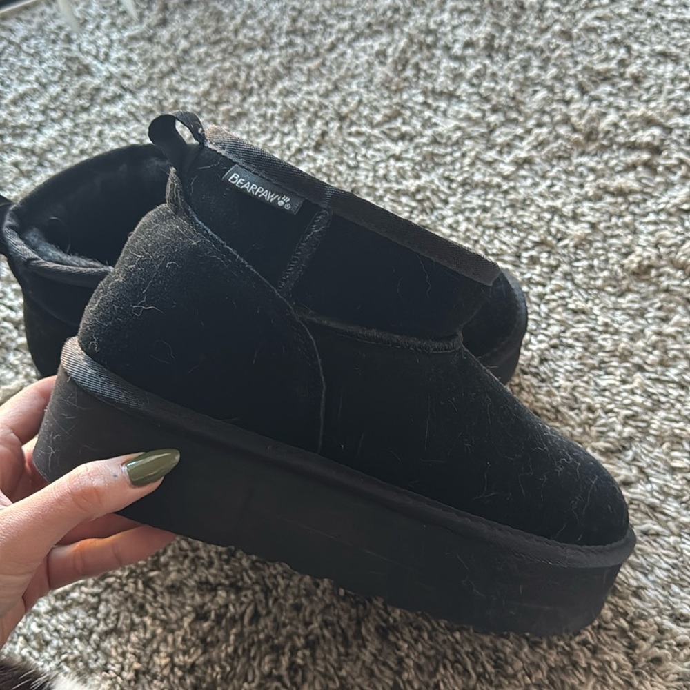 Bearpaw- Size 10 - Mini Platform Boot - image 1